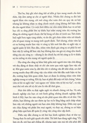 101 tình huống nhân sự nan giải (tái bản 2023) - Ảnh 12