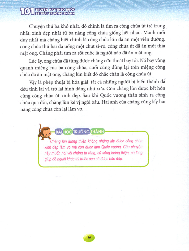 101 truyện hay theo bước bé trai trưởng thành (tái bản 2023) - Ảnh 14