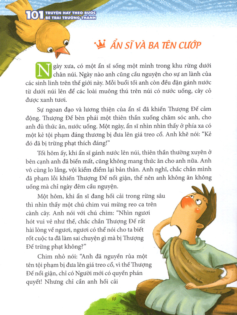 101 truyện hay theo bước bé trai trưởng thành (tái bản 2023) - Ảnh 8