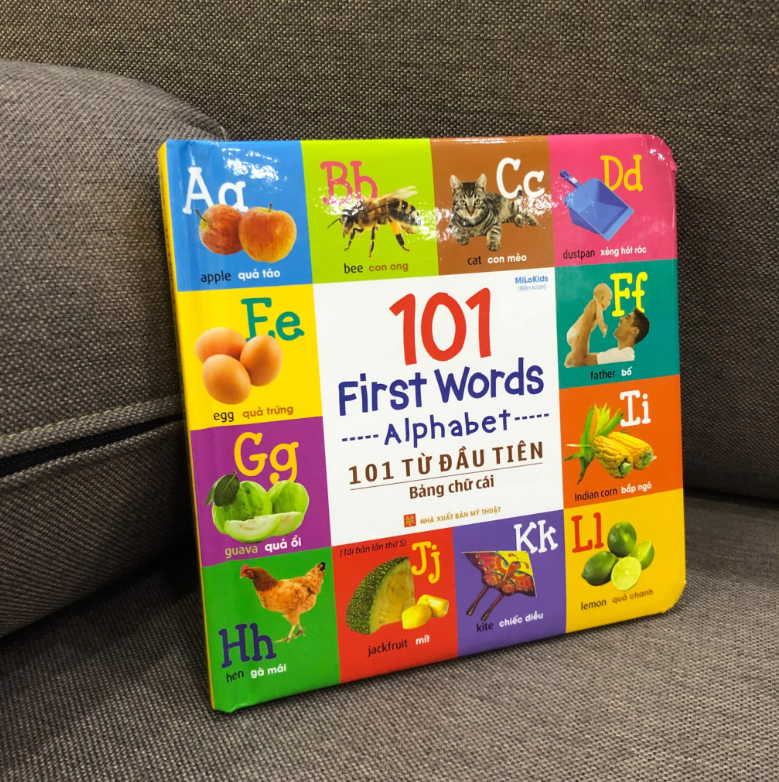 101 từ đầu tiên: bảng chữ cái (tái bản 2021) - Ảnh 4