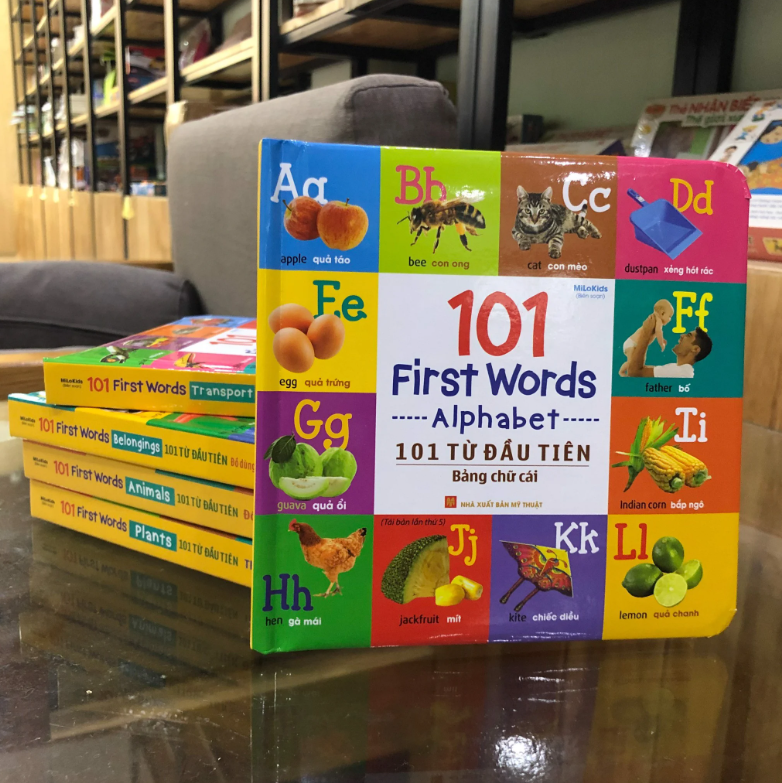 101 từ đầu tiên: bảng chữ cái (tái bản 2021) - Ảnh 5