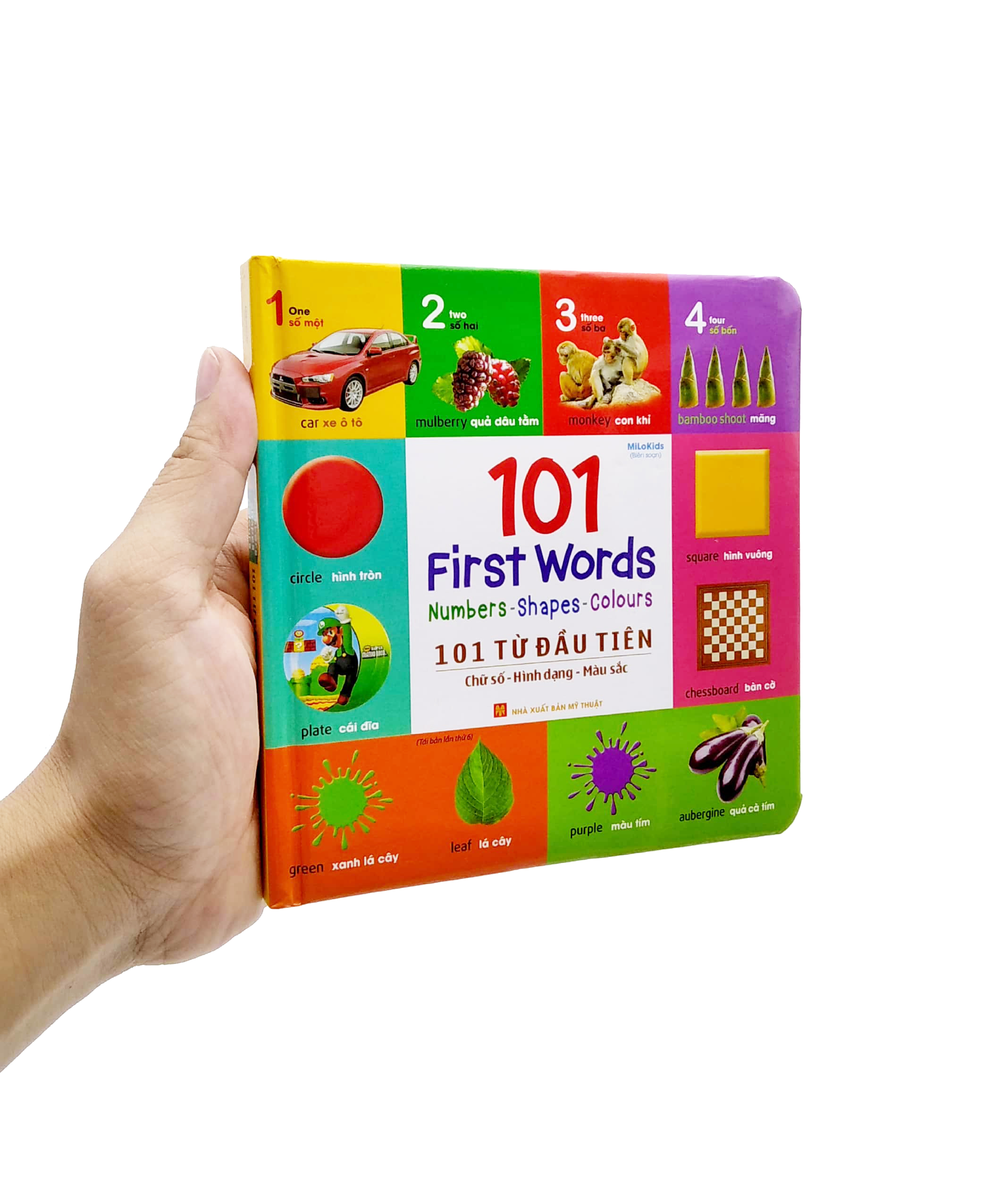 101 từ đầu tiên: chữ số-hình dạng-màu sắc - 101 first words: numbers-shapes-colours (2022) - Ảnh 7