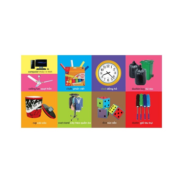 101 từ đầu tiên: đồ dùng thân thiết (tái bản 2021) - Ảnh 2