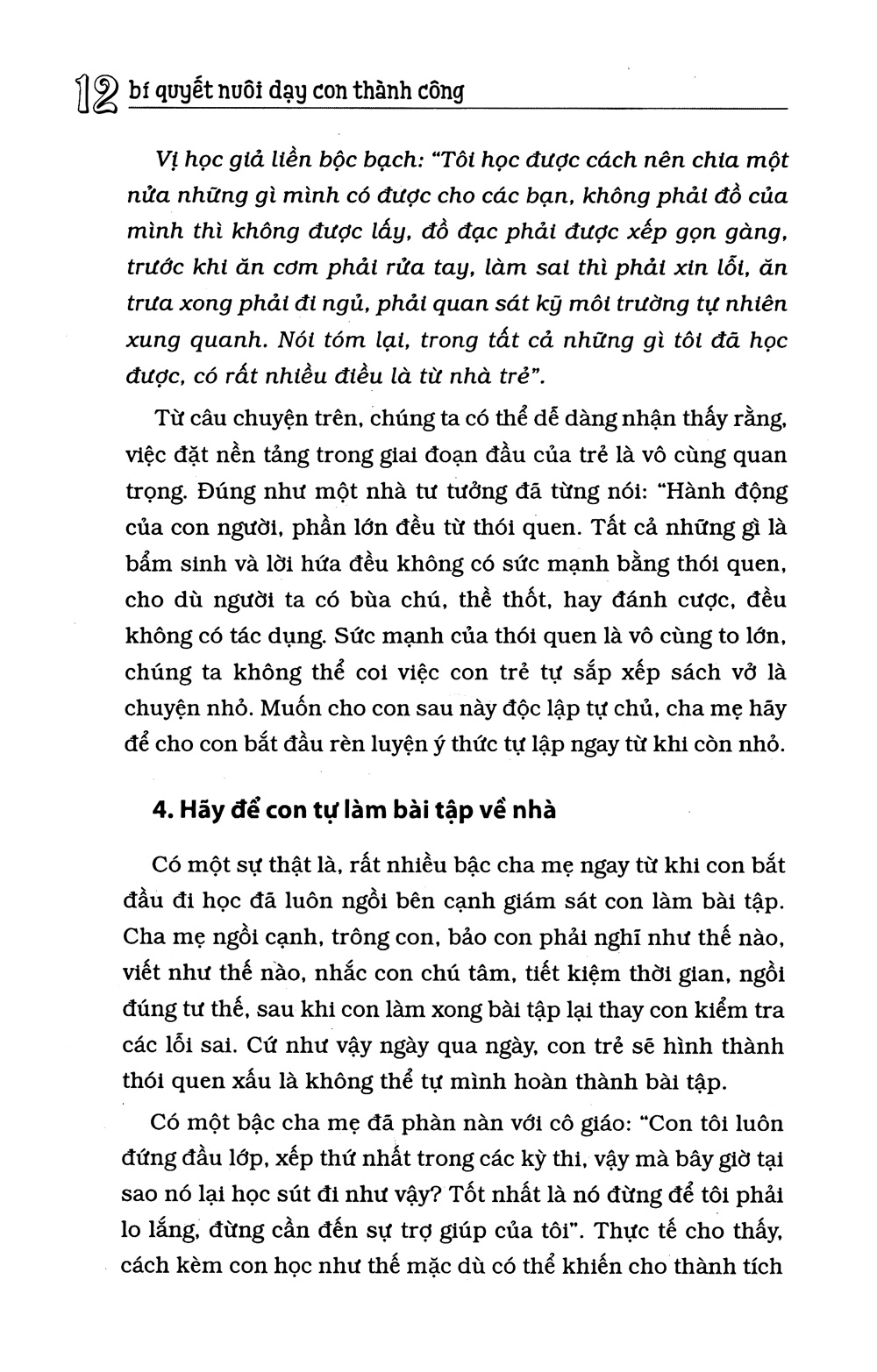 12 Bí Quyết Nuôi Dạy Con Thành Công - Ảnh 12