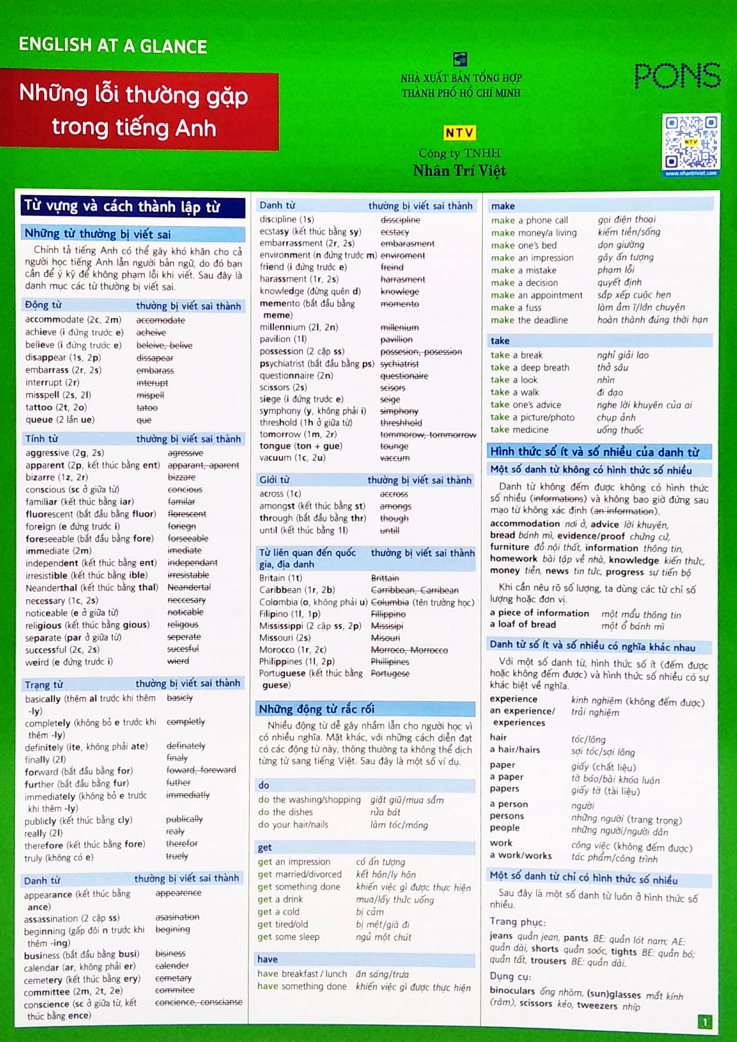 (12) english at a glance - những lỗi thường gặp trong tiếng anh - Ảnh 2