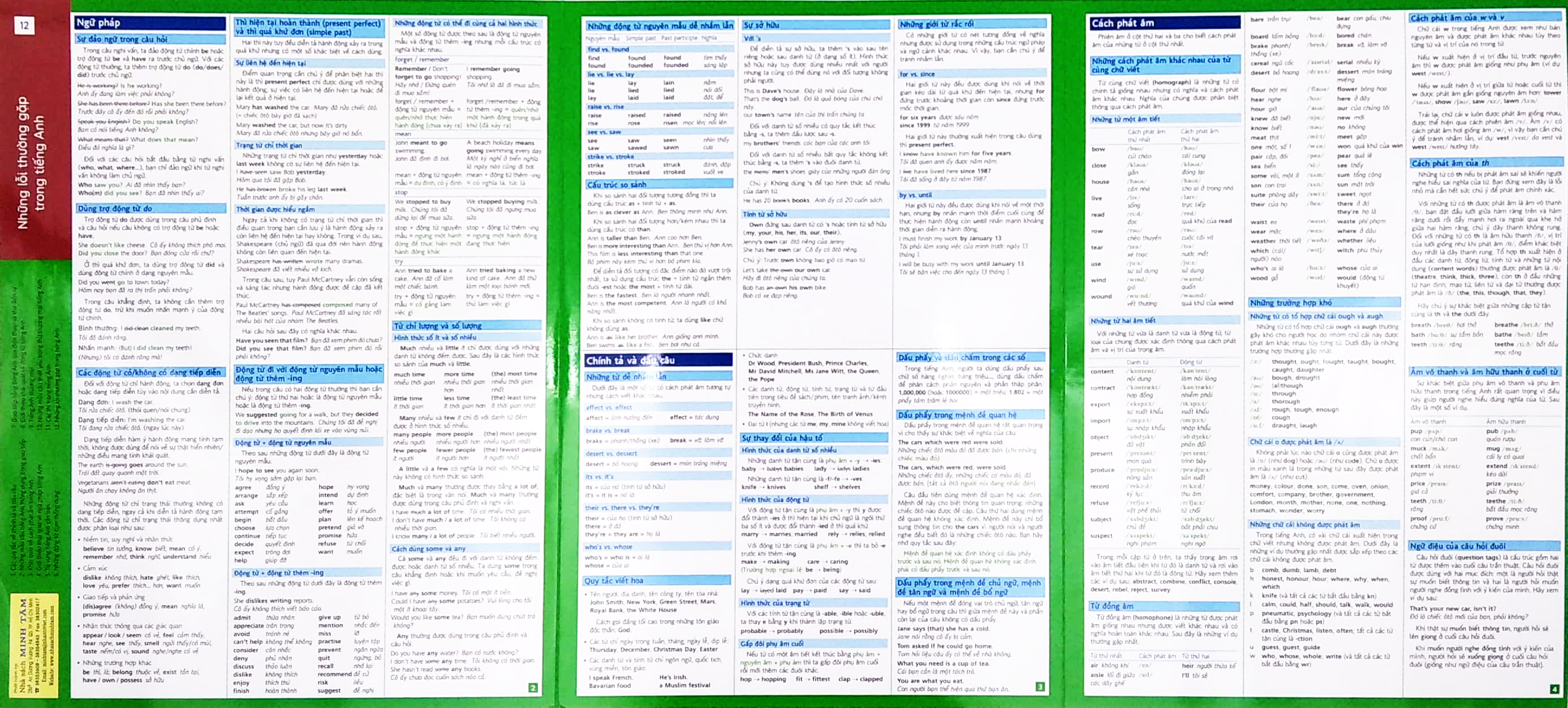 (12) english at a glance - những lỗi thường gặp trong tiếng anh - Ảnh 4