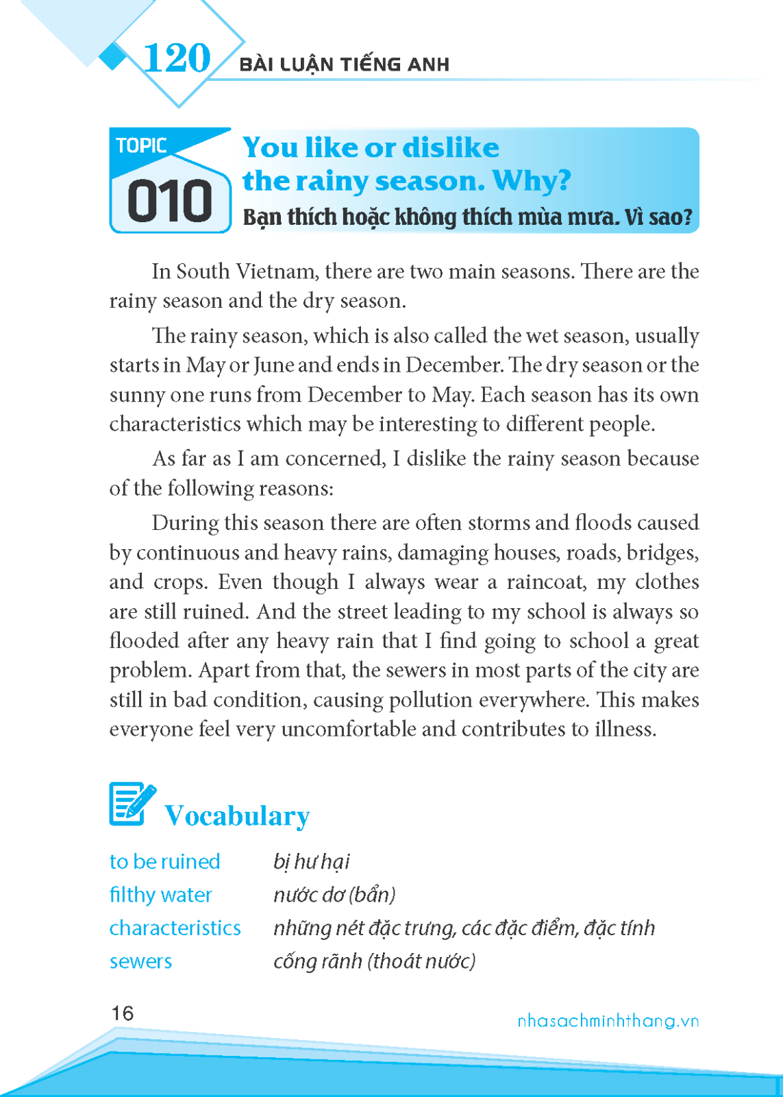 120 bài luận tiếng anh (tái bản 2023) - Ảnh 12