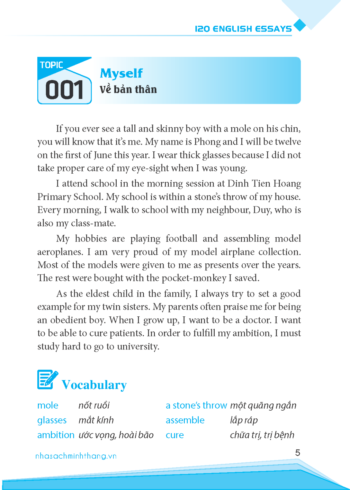 120 bài luận tiếng anh (tái bản 2023) - Ảnh 2