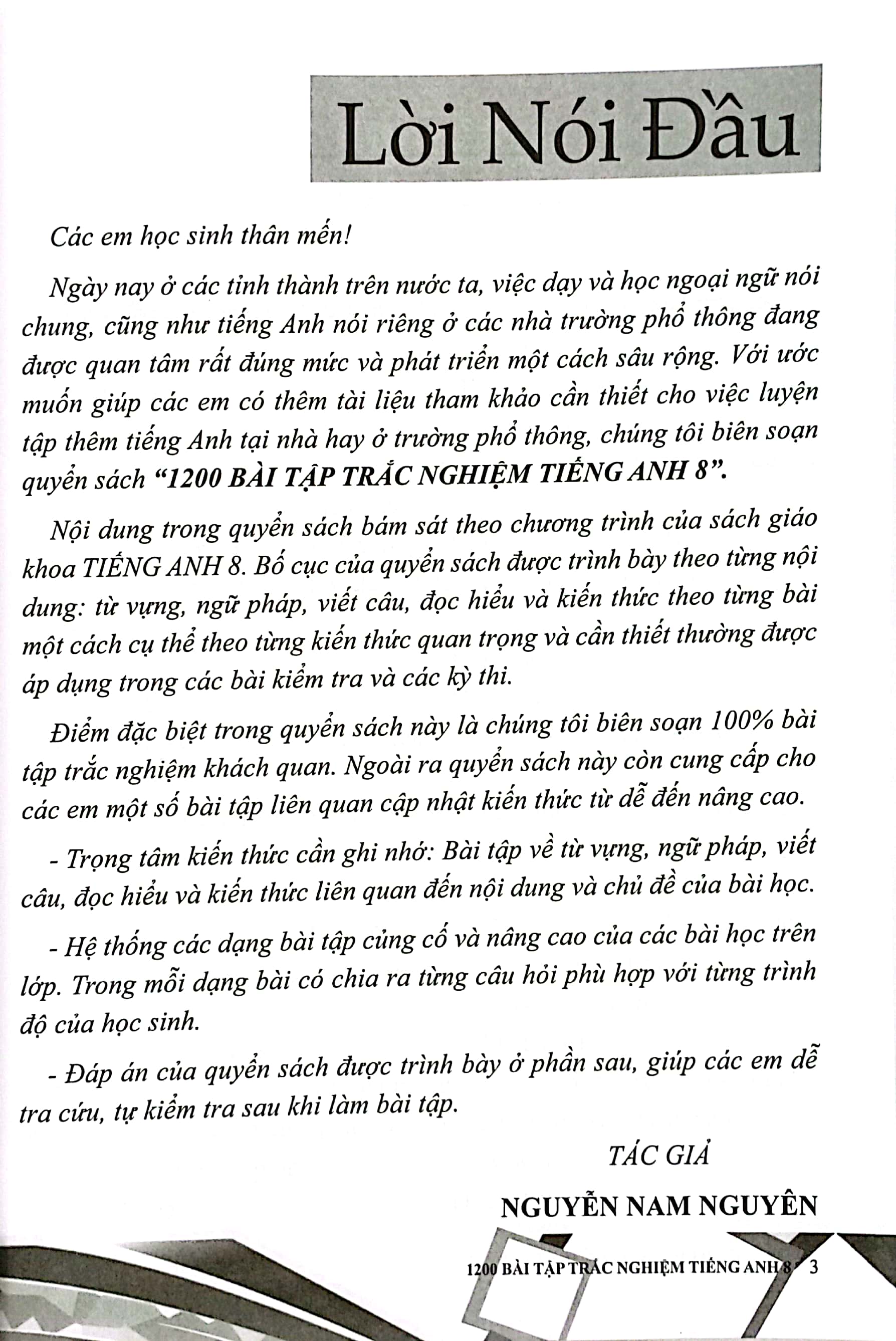 1200 bài tập trắc nghiệm tiếng anh 8 (theo chương trình giáo dục phổ thông mới - dùng chung cho các bộ sgk hiện hành) - Ảnh 4