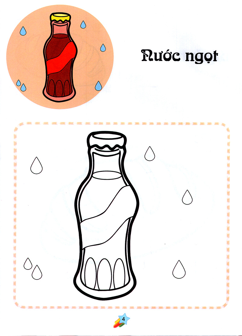 123 nào ta tô màu! thức ăn - Ảnh 5