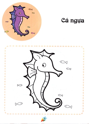 123 nào ta tô màu! thủy cung - Ảnh 10