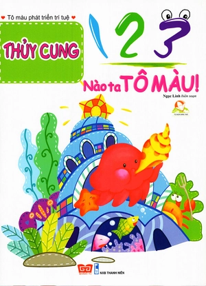 123 nào ta tô màu! thủy cung - Ảnh 3
