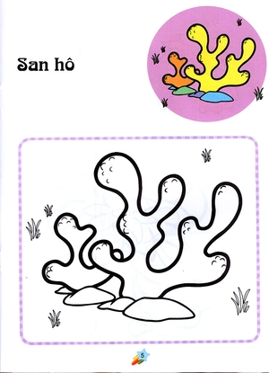 123 nào ta tô màu! thủy cung - Ảnh 7