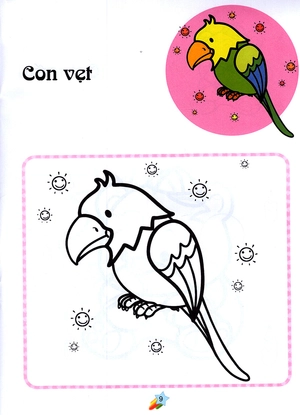 123 nào ta tô màu! vườn thú - Ảnh 11