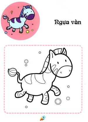 123 nào ta tô màu! vườn thú - Ảnh 8