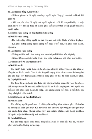 125 bài và đoạn văn hay 2 - Ảnh 13