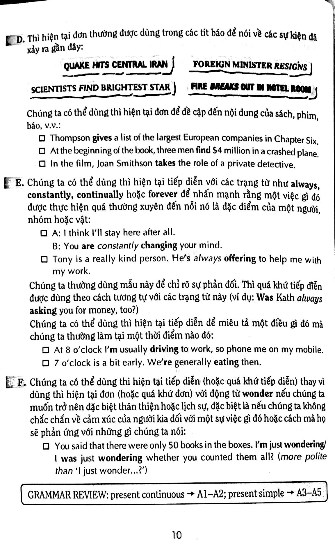 127 chủ điểm ngữ pháp tiếng anh thường dùng - trình độ nâng cao - Ảnh 7