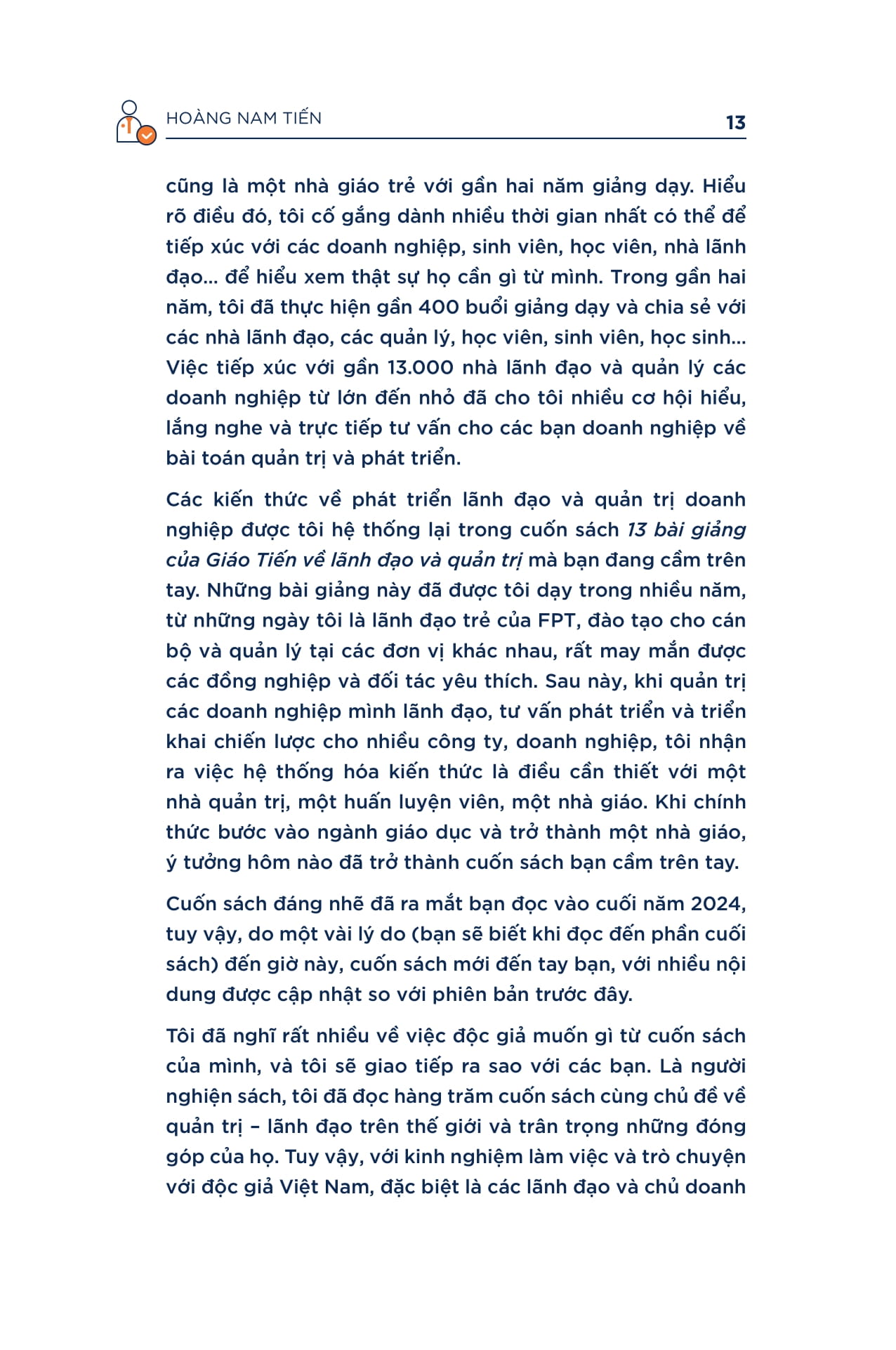 13 Bài Giảng Của Giáo Tiến Về Quản Trị Và Lãnh Đạo - Ảnh 11