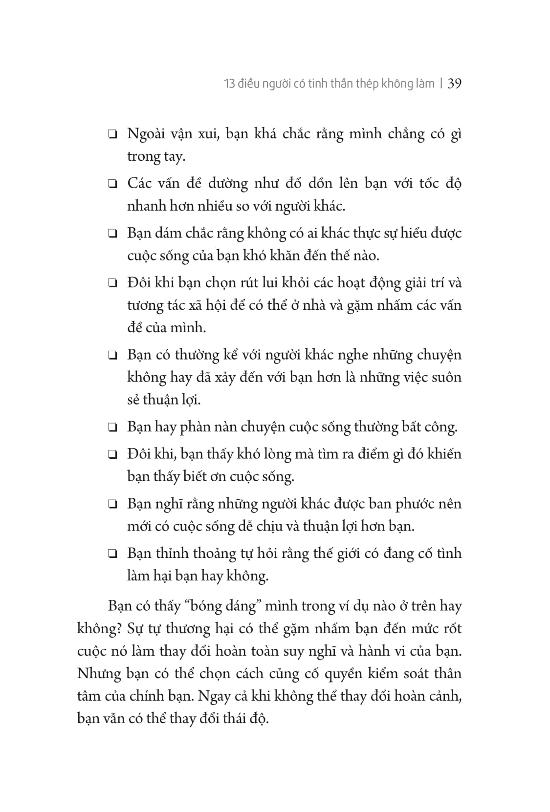 13 điều người có tinh thần thép không làm (tái bản 2020) - Ảnh 9