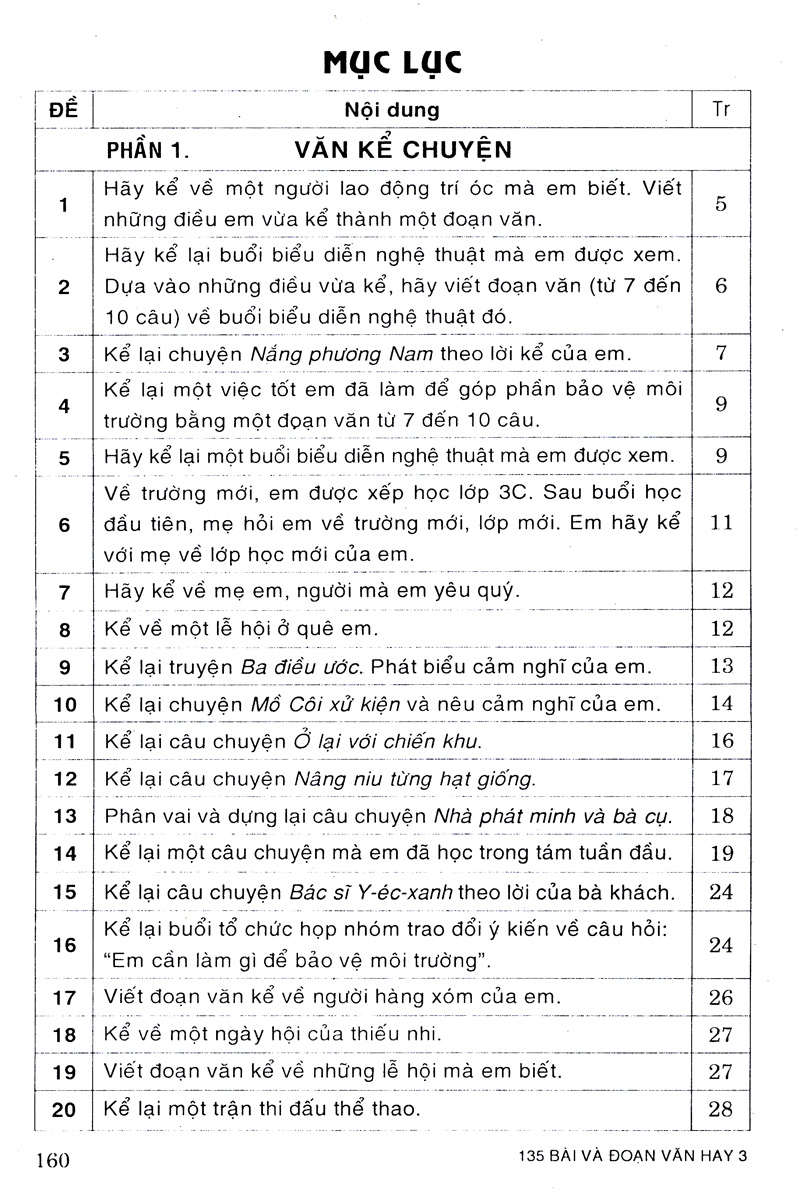 135 bài và đoạn văn hay 3 - Ảnh 3