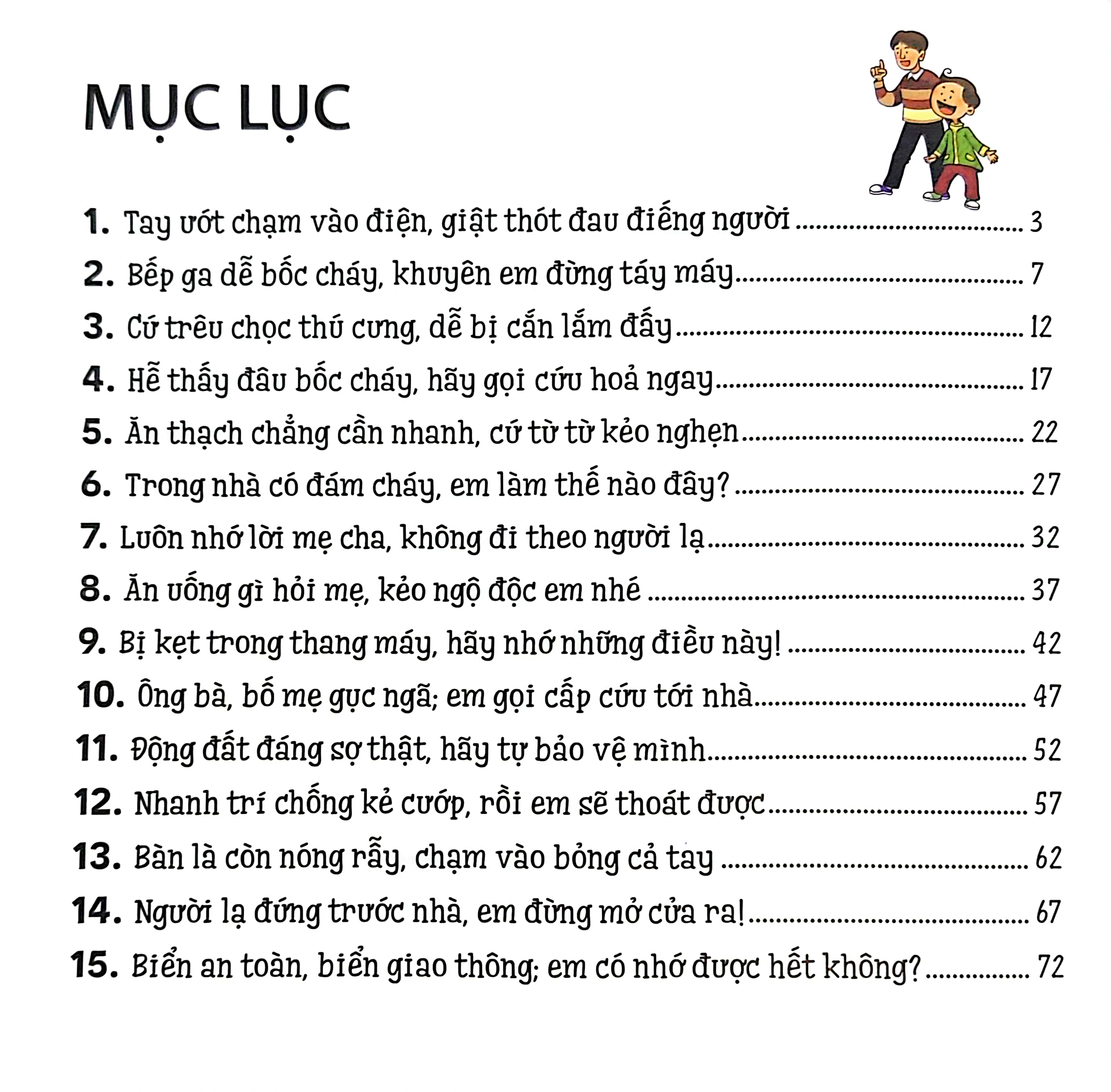15 bài học an toàn cho bé - an toàn khi ở nhà (tái bản 2023) - Ảnh 3