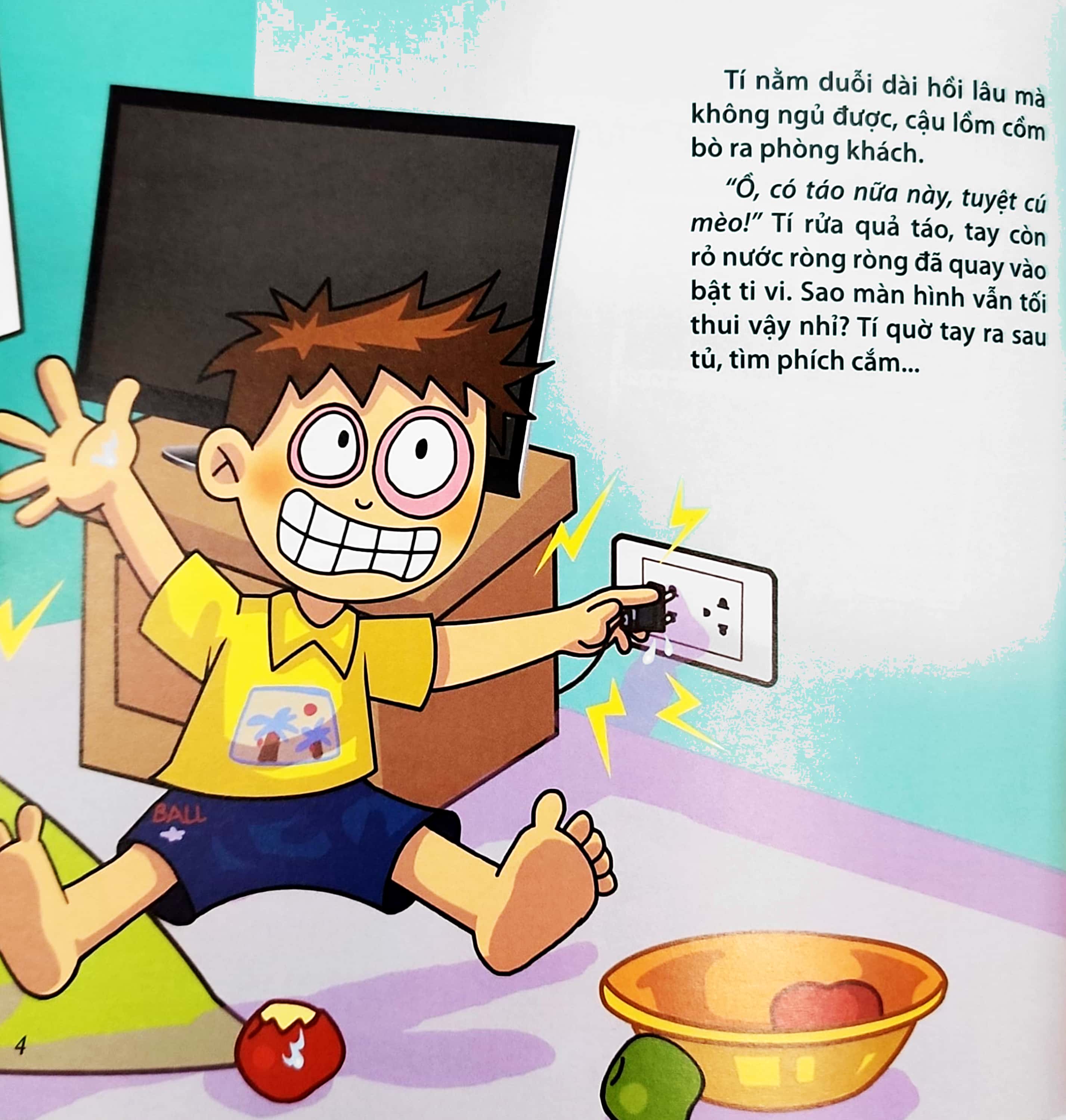 15 bài học an toàn cho bé - an toàn khi ở nhà (tái bản 2023) - Ảnh 5