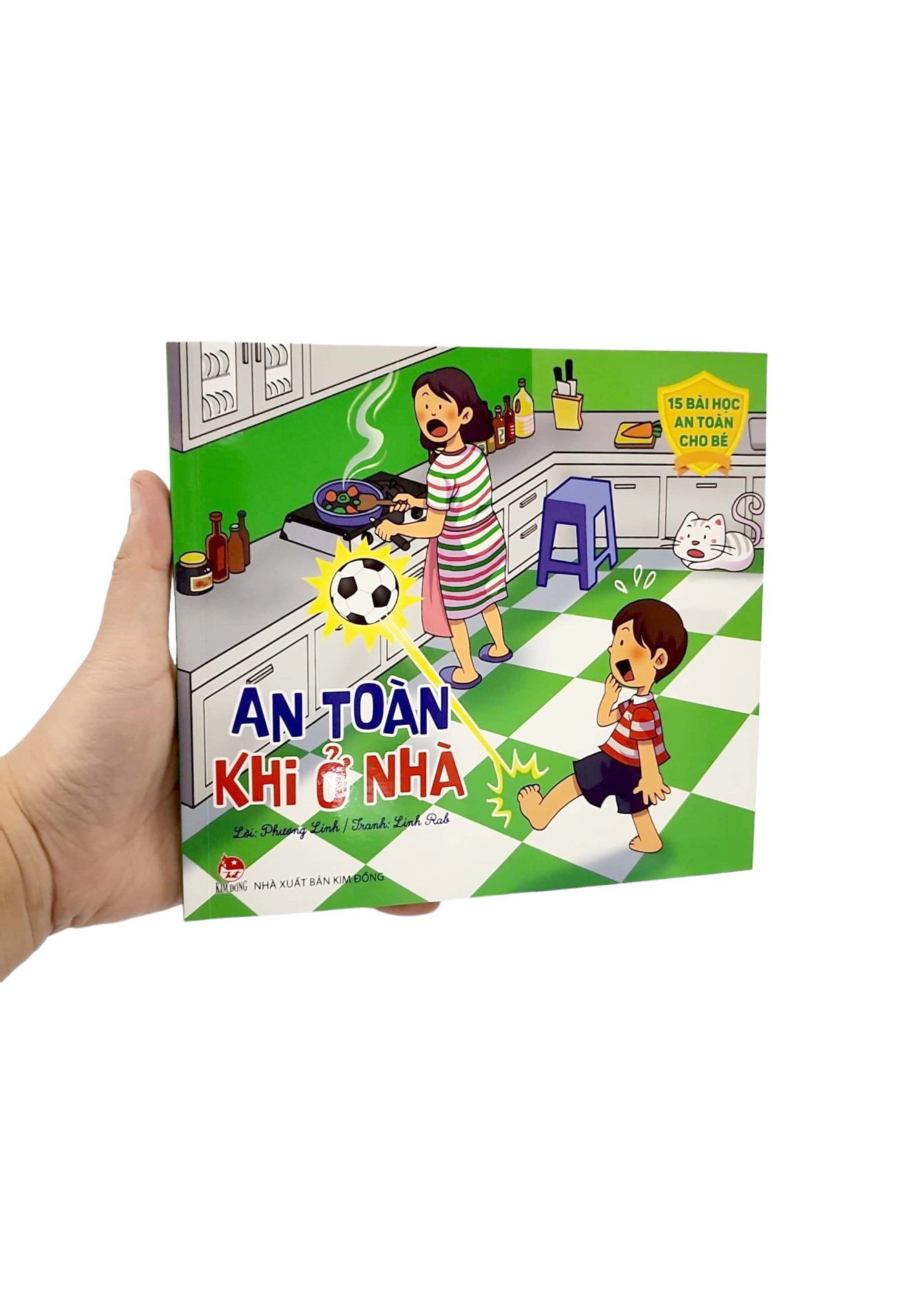 15 bài học an toàn cho bé - an toàn khi ở nhà (tái bản 2023) - Ảnh 8