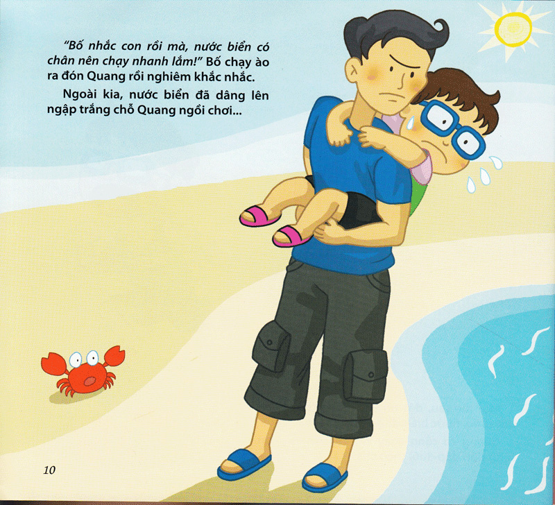 15 bài học an toàn cho bé - an toàn khi ra ngoài (tái bản 2023) - Ảnh 9