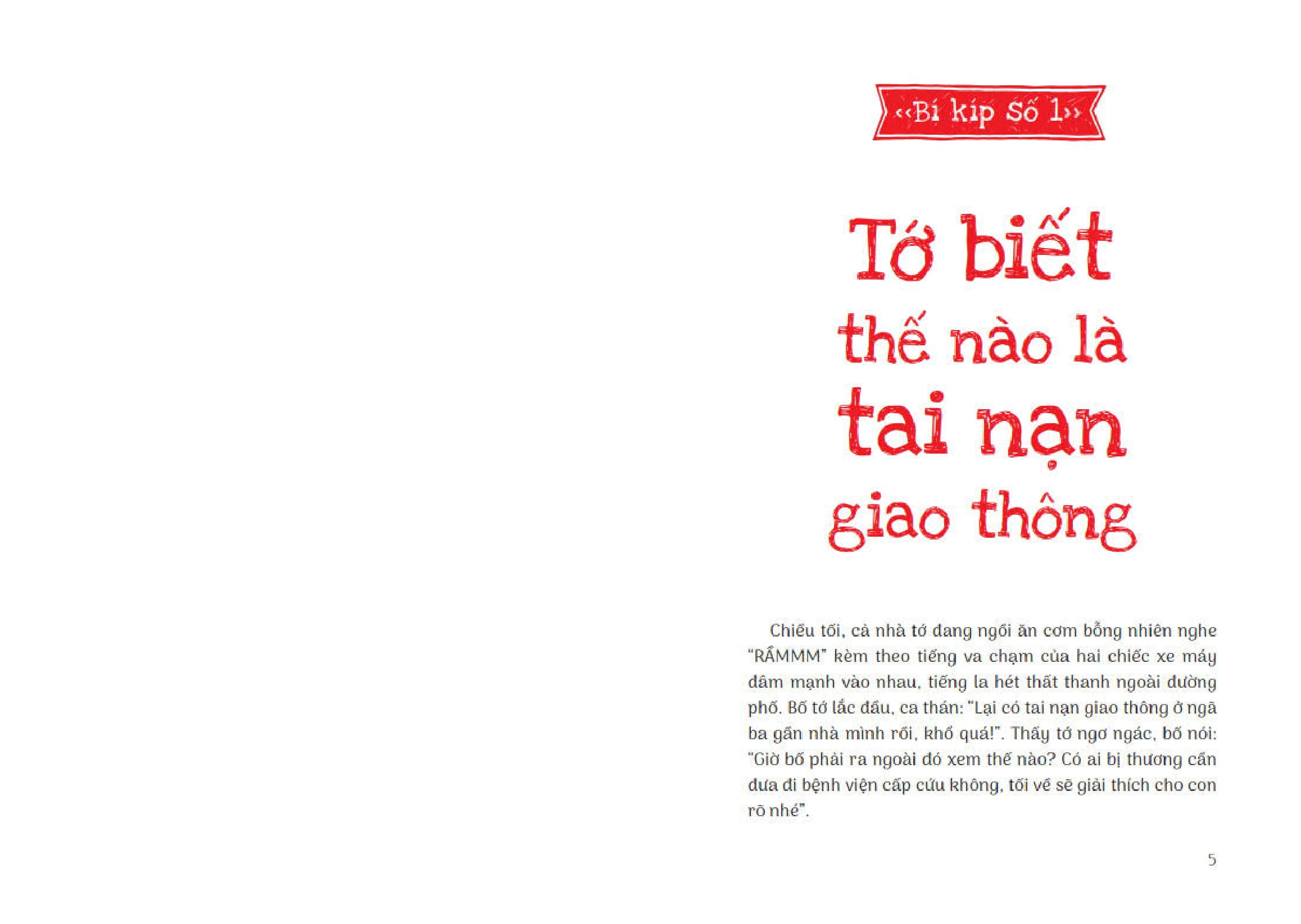 15 bí kíp giúp tớ an toàn - cẩm nang giao thông an toàn - Ảnh 3