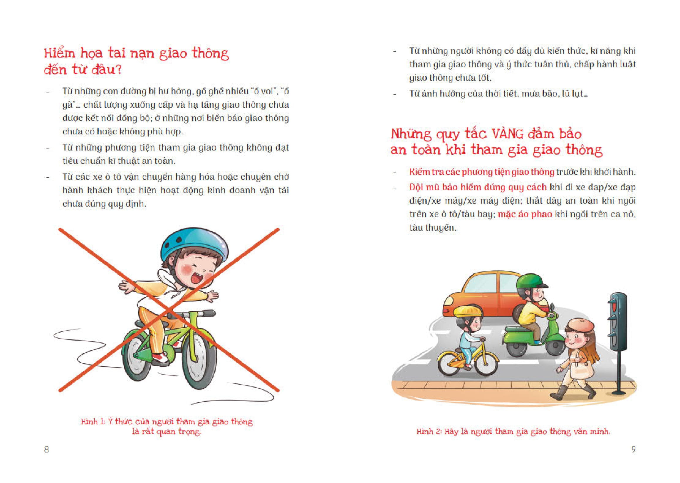 15 bí kíp giúp tớ an toàn - cẩm nang giao thông an toàn - Ảnh 5