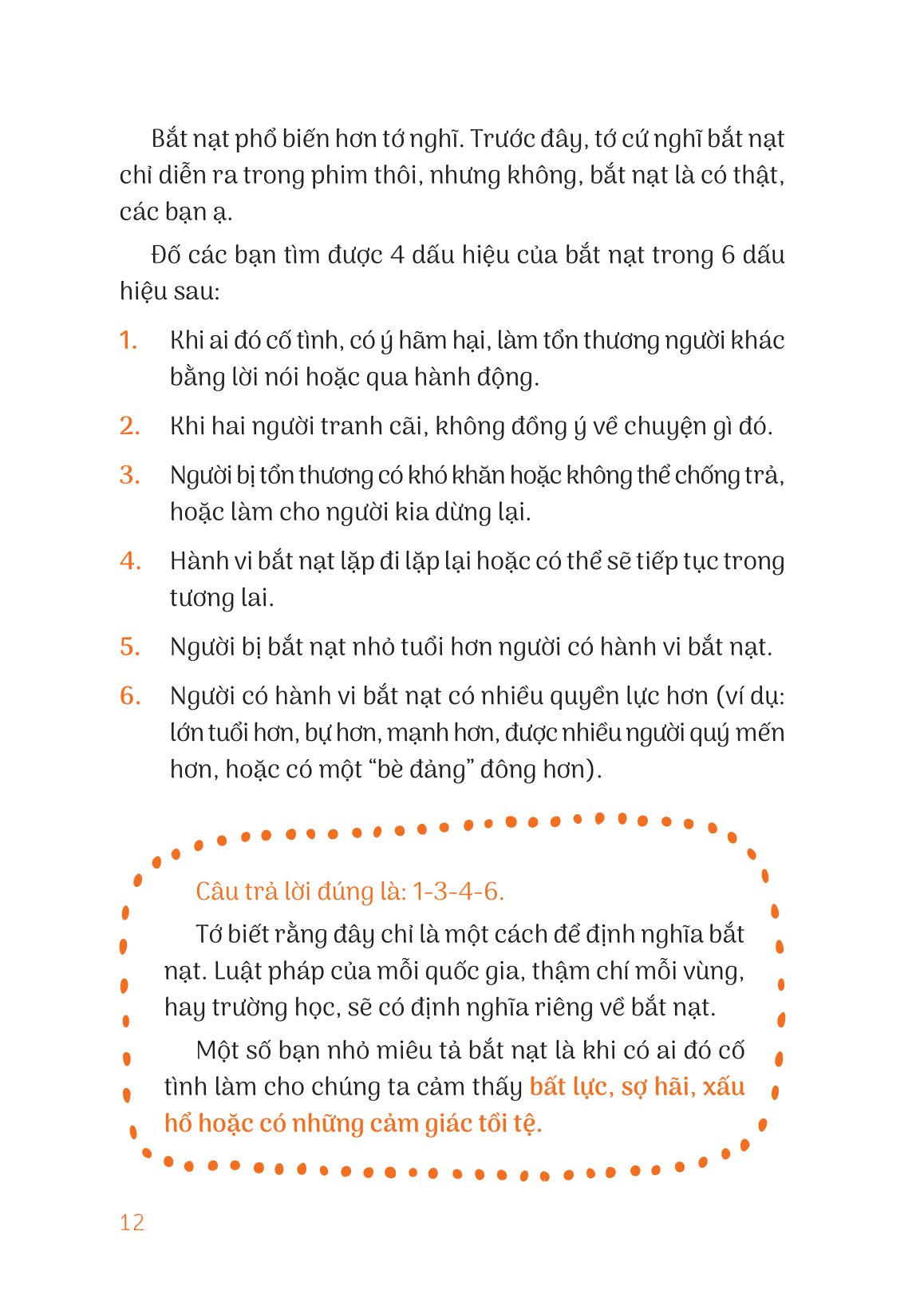 15 bí kíp giúp tớ an toàn - cẩm nang phòng tránh bắt nạt và bạo lực học đường - Ảnh 3