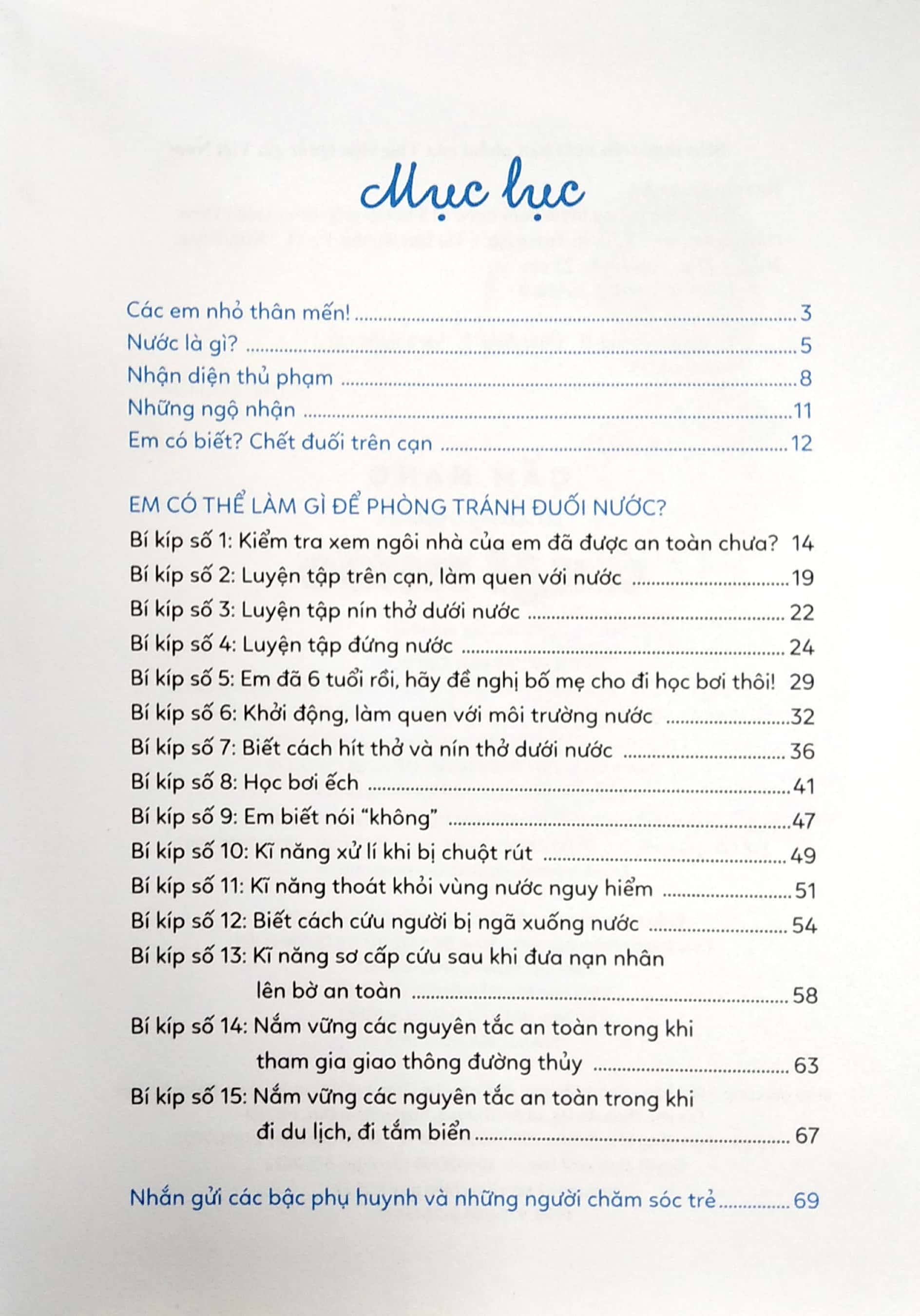 15 bí kíp giúp tớ an toàn - cẩm nang phòng tránh đuối nước - Ảnh 5