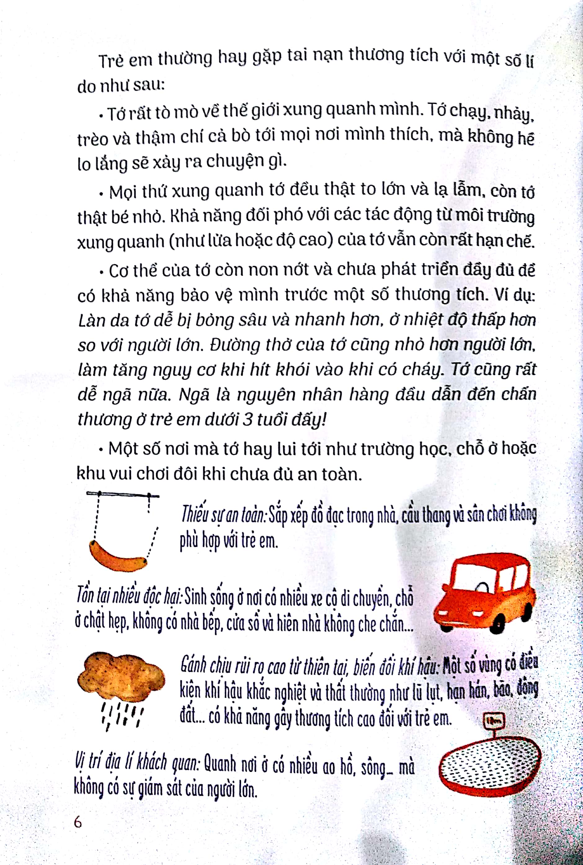 15 bí kíp giúp tớ an toàn - cẩm nang phòng tránh tai nạn thương tích (tái bản 2019) - Ảnh 3