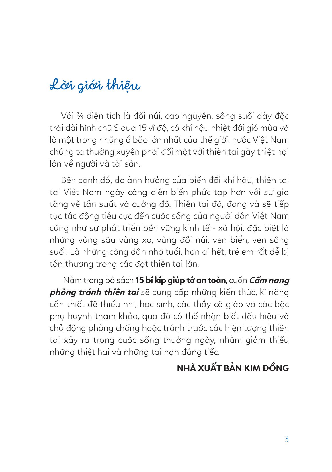 15 bí kíp giúp tớ an toàn - cẩm nang phòng tránh thiên tai - Ảnh 3