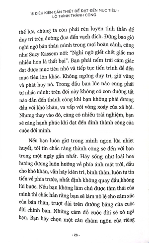 15 điều kiện cần thiết để đạt đến mục tiêu - lộ trình thành công - Ảnh 4