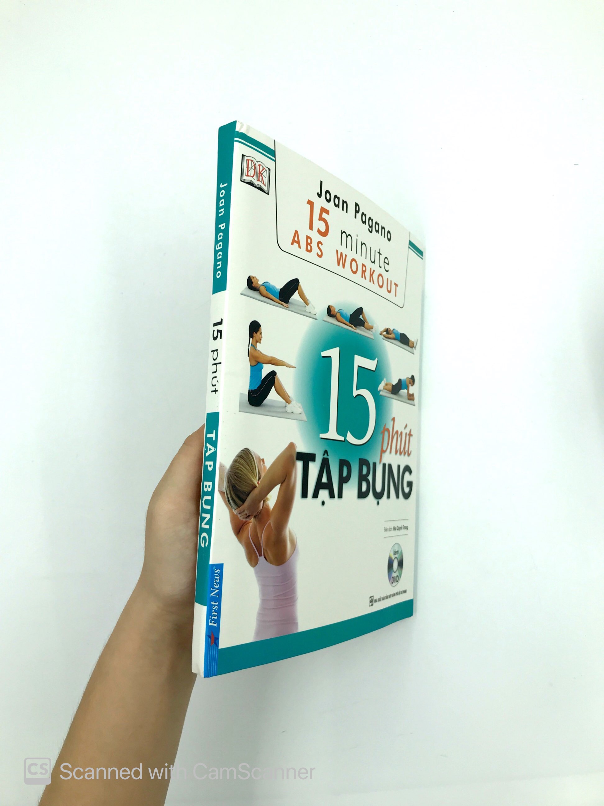15 phút tập bụng (kèm 1 dvd) - Ảnh 11