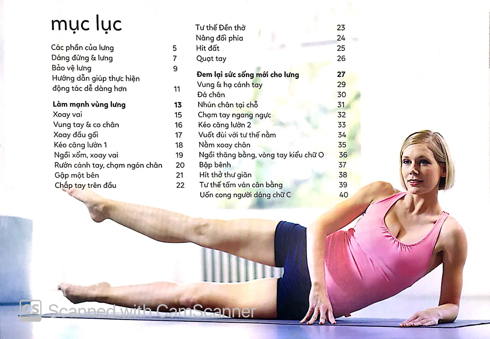 15 phút tập lưng - 15 minute better back workout (kèm dvd) - Ảnh 3