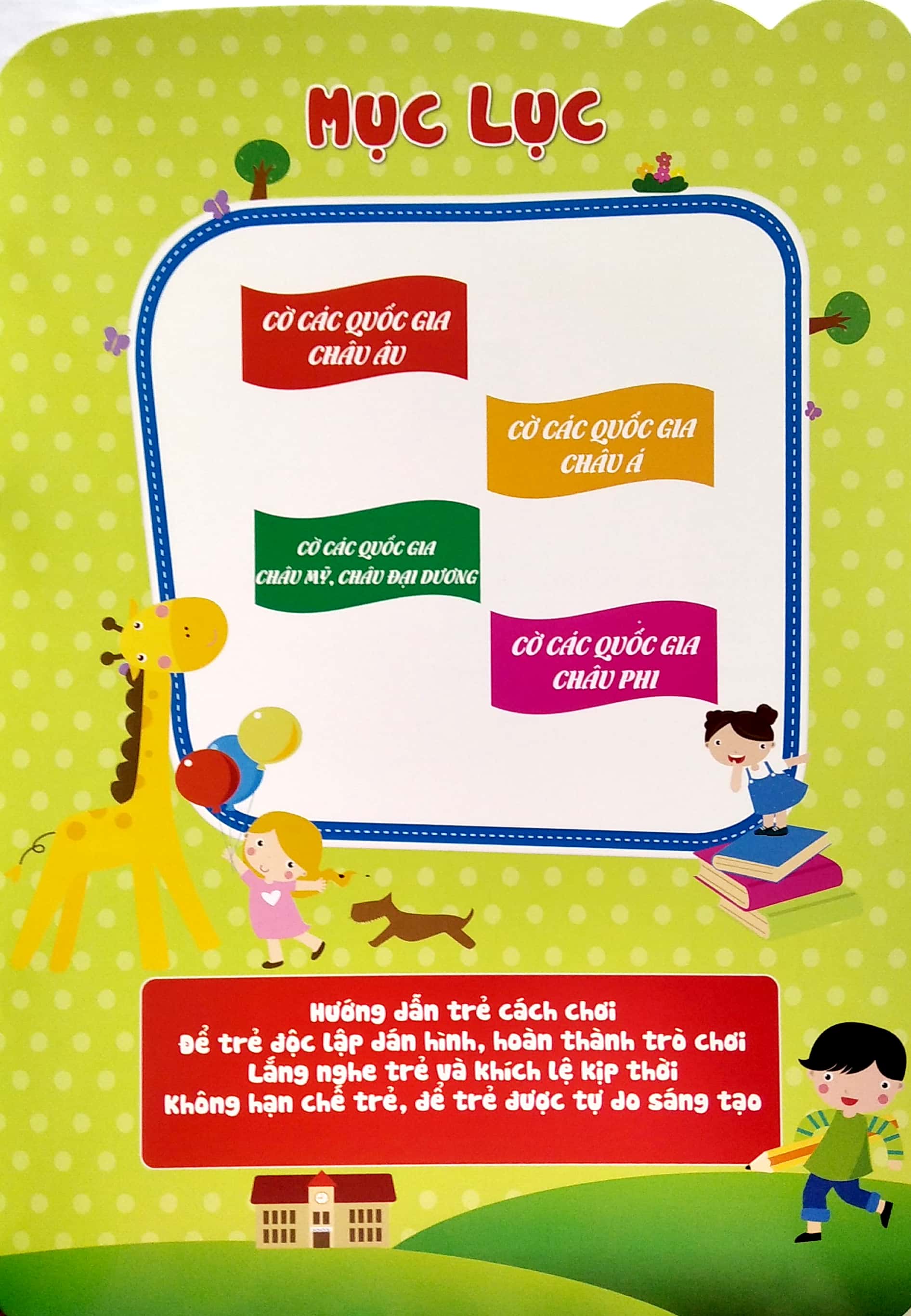 150 miếng dán hình thông minh - cờ các quốc gia trên thế giới (từ 2 - 8 tuổi) (tái bản 2023) - Ảnh 4