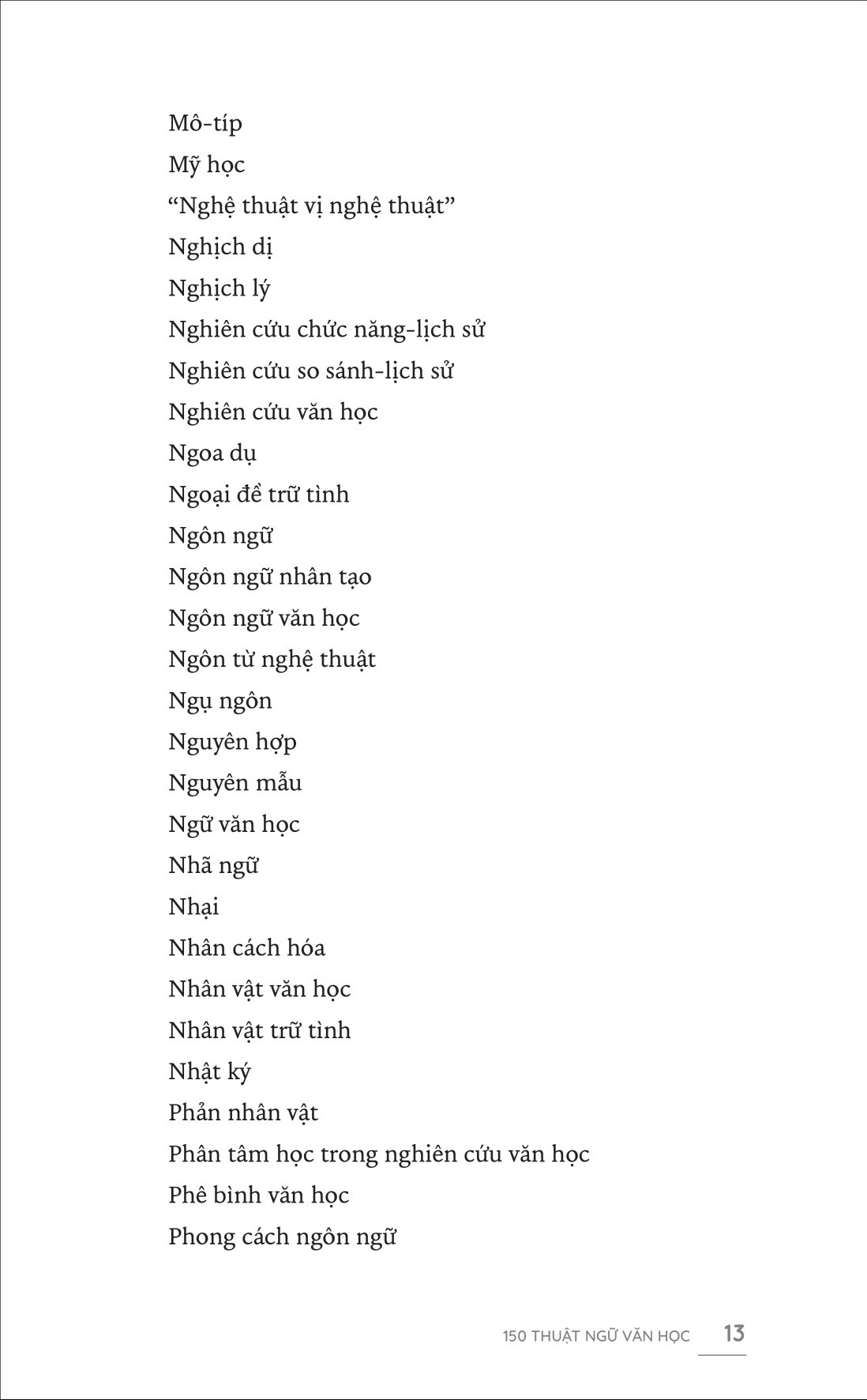 150 thuật ngữ văn học - Ảnh 10
