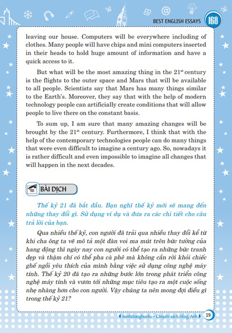 168 bài luận tiếng anh hay nhất (tái bản 2024) - Ảnh 4