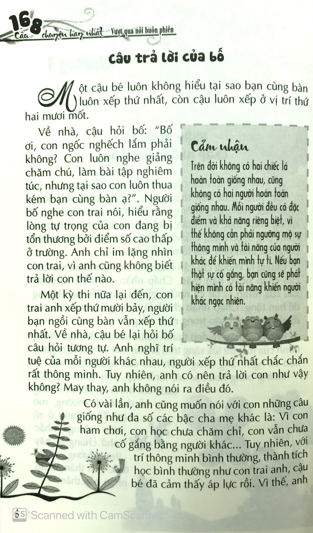 168 câu chuyện kỹ năng sống cho học sinh- vượt qua nỗi buồn phiền - hình tròn bị khuyết (tái bản 2018) - Ảnh 5