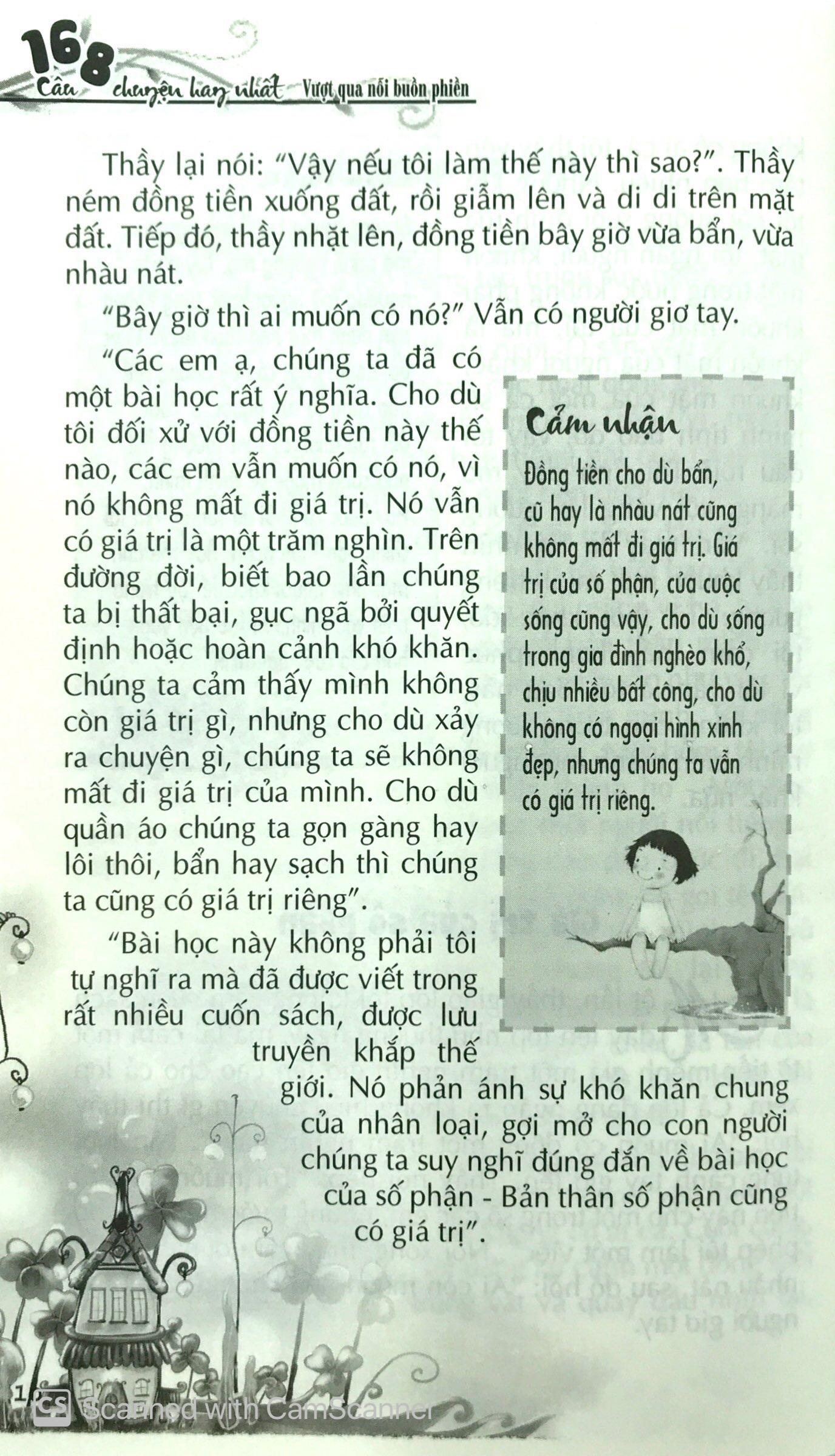 168 câu chuyện kỹ năng sống cho học sinh- vượt qua nỗi buồn phiền - hình tròn bị khuyết (tái bản 2018) - Ảnh 9