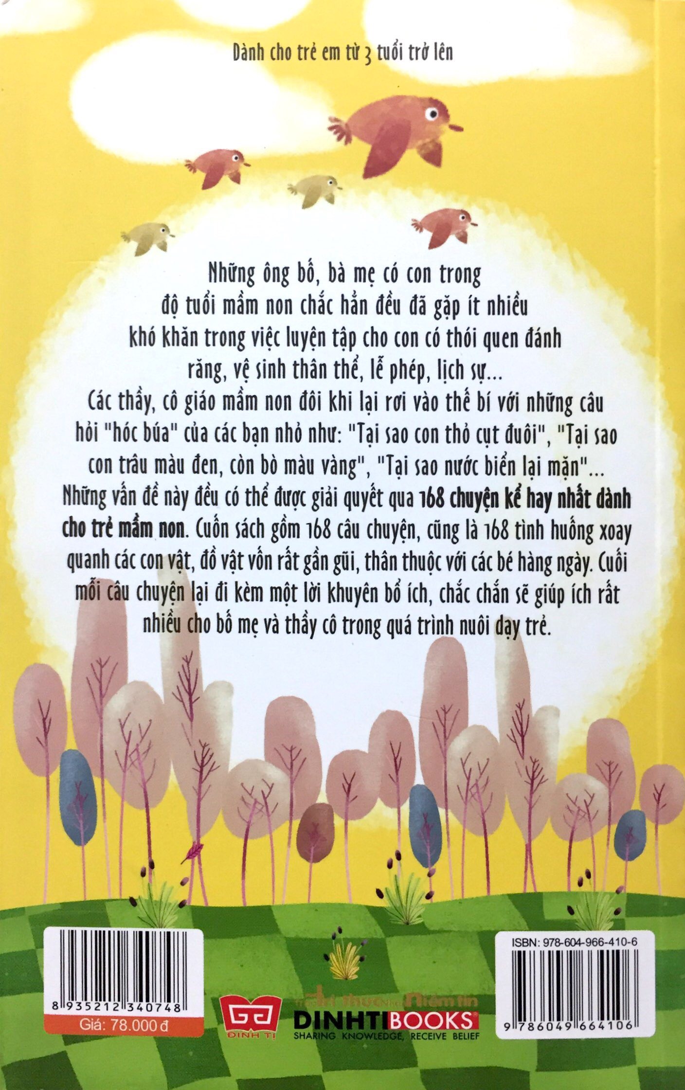 168 chuyện kể hay nhất dành cho trẻ mầm non (tái bản 2018) - Ảnh 10