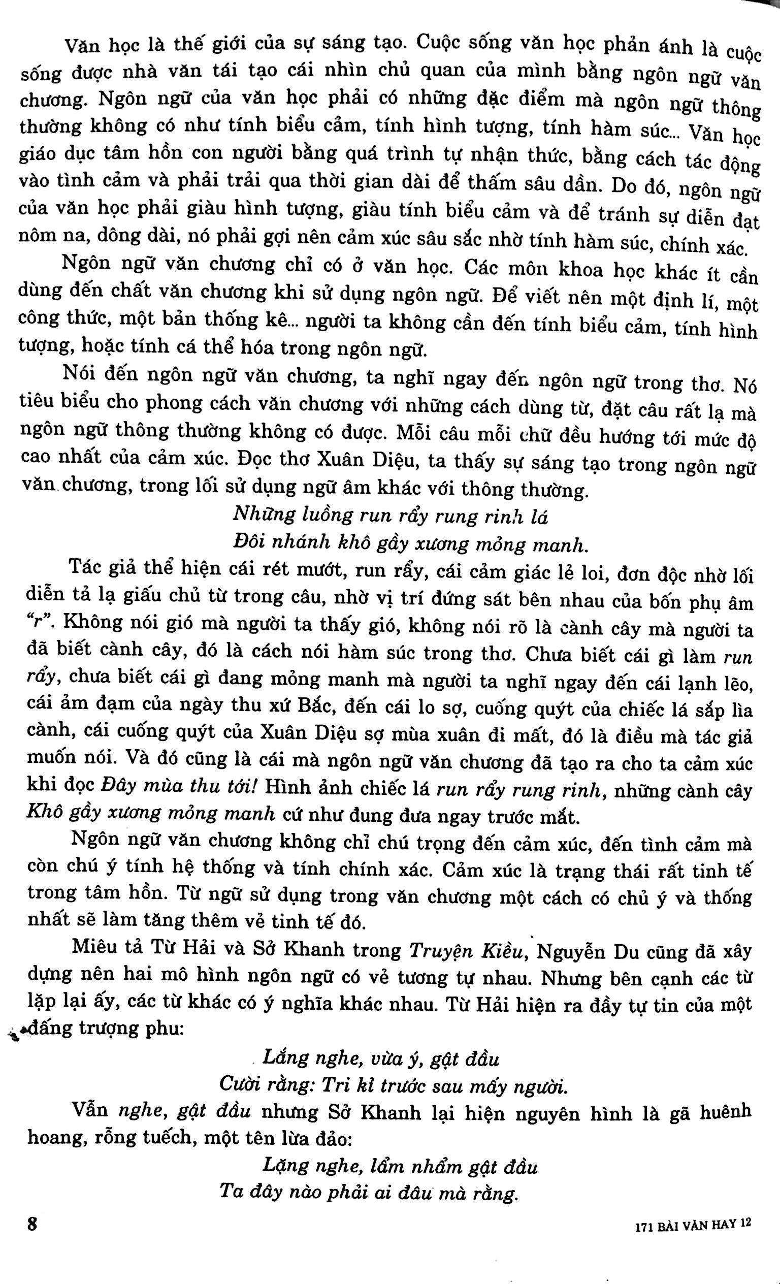 171 bài văn hay 12 - Ảnh 5