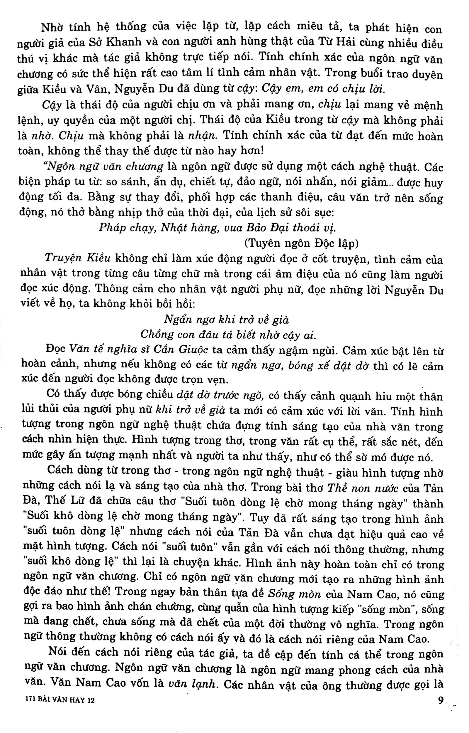 171 bài văn hay 12 - Ảnh 6