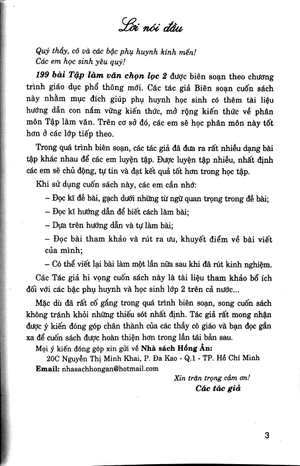 199 bài tập làm văn chọn lọc 2 (theo chương trình giáo dục phổ thông mới, định hướng phát triển năng lực) - Ảnh 3