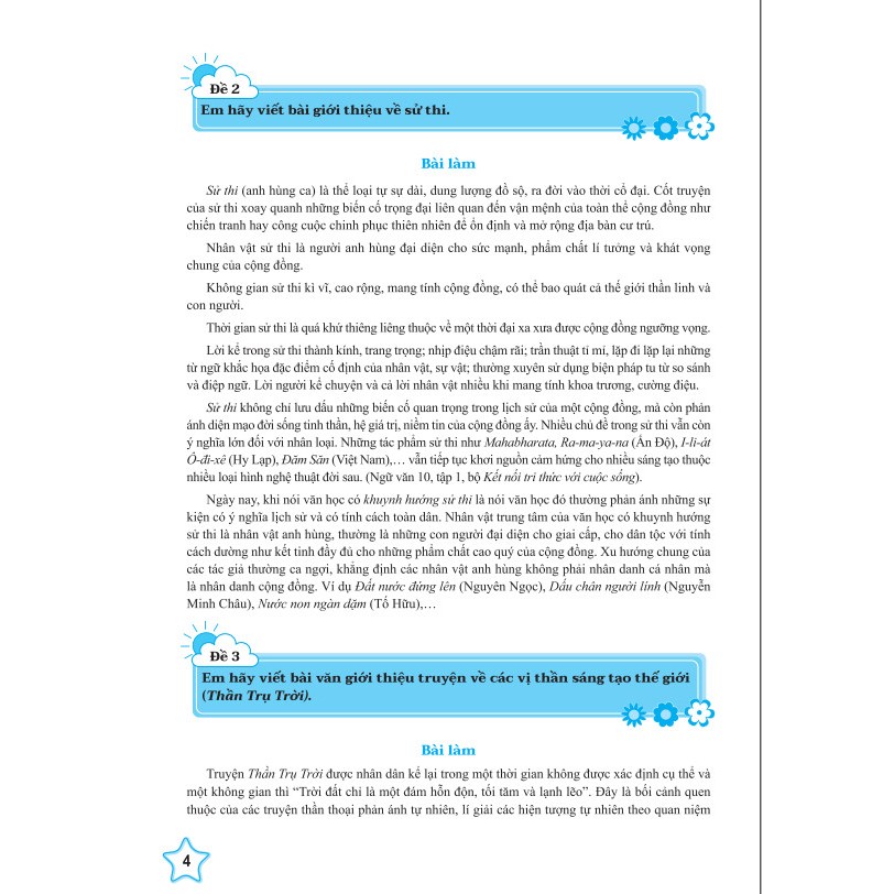 199 bài và đoạn văn hay lớp 10 (theo chương trình gdpt mới) - Ảnh 4