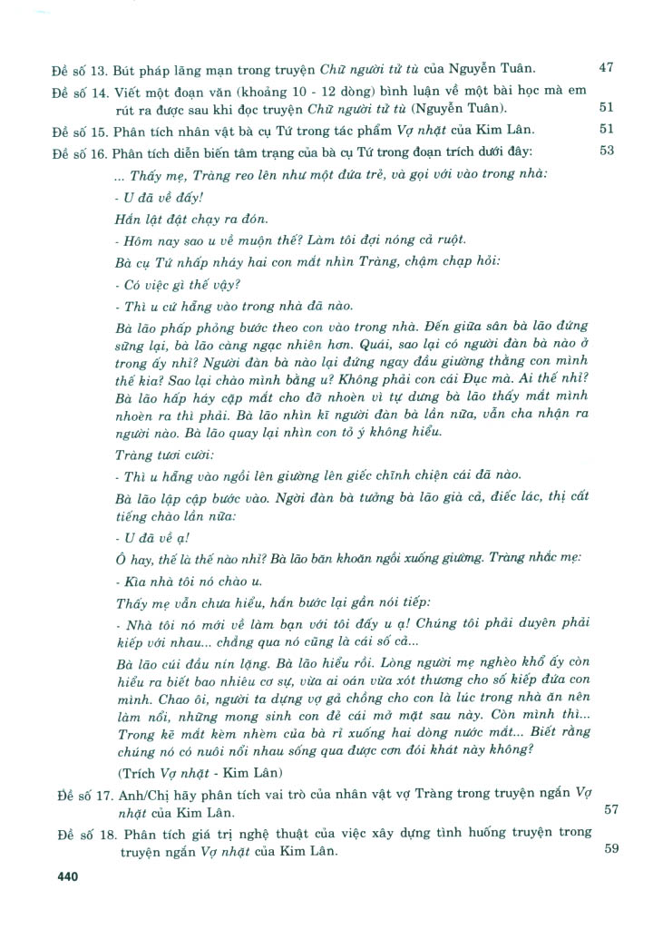 199 bài và đoạn văn hay lớp 11 (theo chương trình giáo dục phổ thông mới) - Ảnh 5