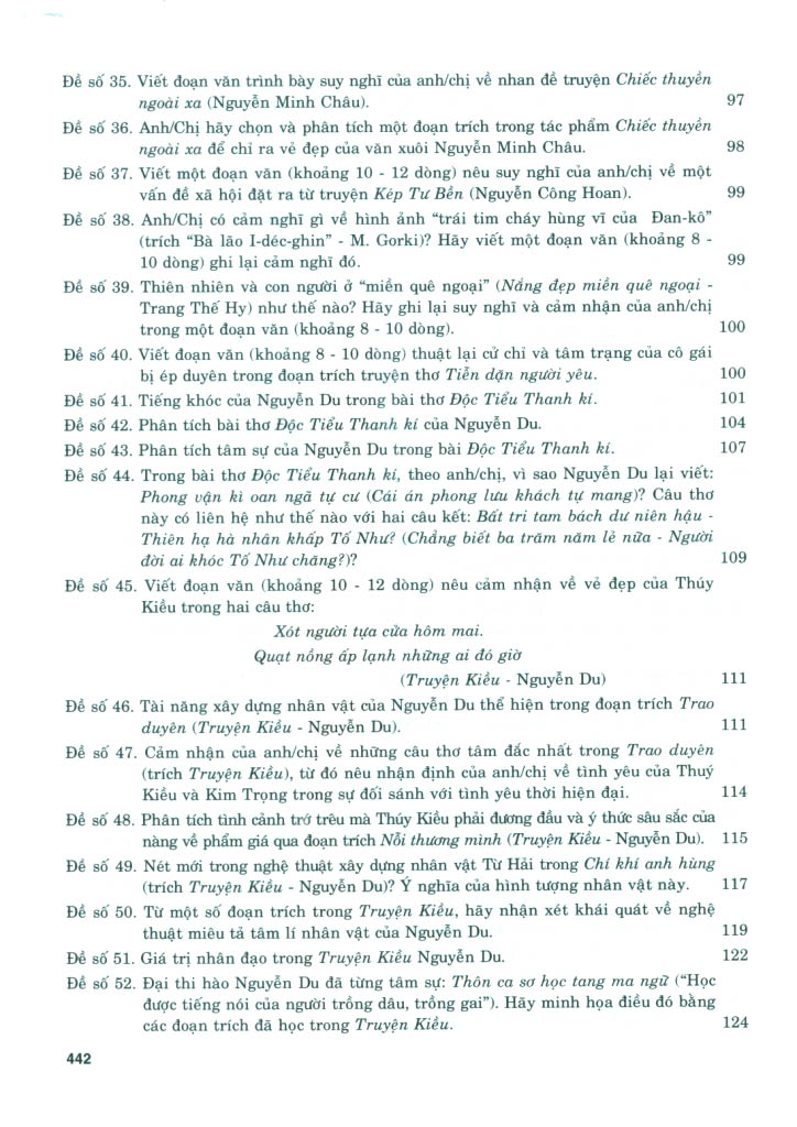 199 bài và đoạn văn hay lớp 11 (theo chương trình giáo dục phổ thông mới) - Ảnh 7