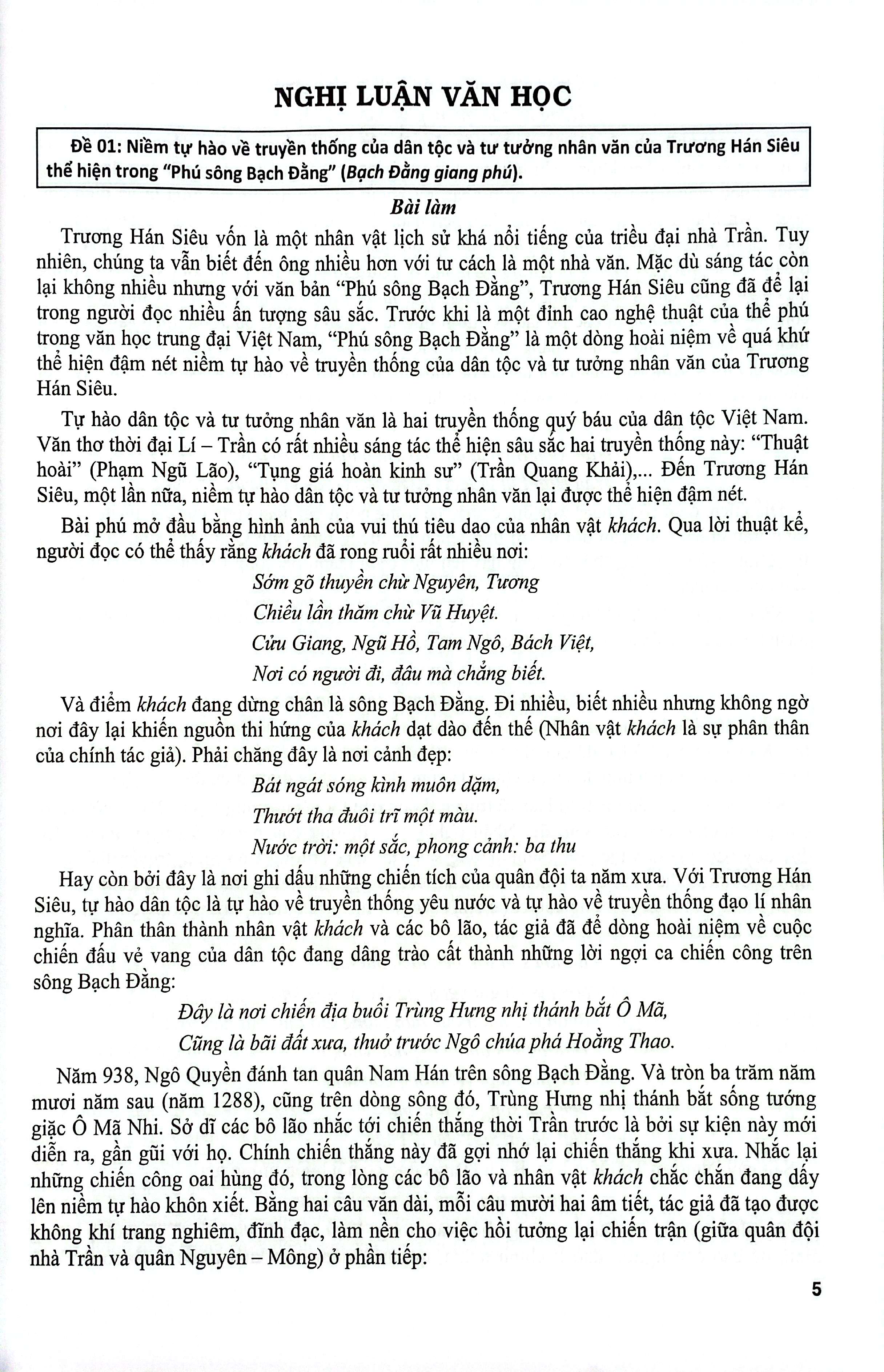 199 bài và đoạn văn hay lớp 12 - Ảnh 5